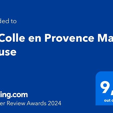 فيلا La Colle En Provence Main House Sigonce المظهر الخارجي الصورة