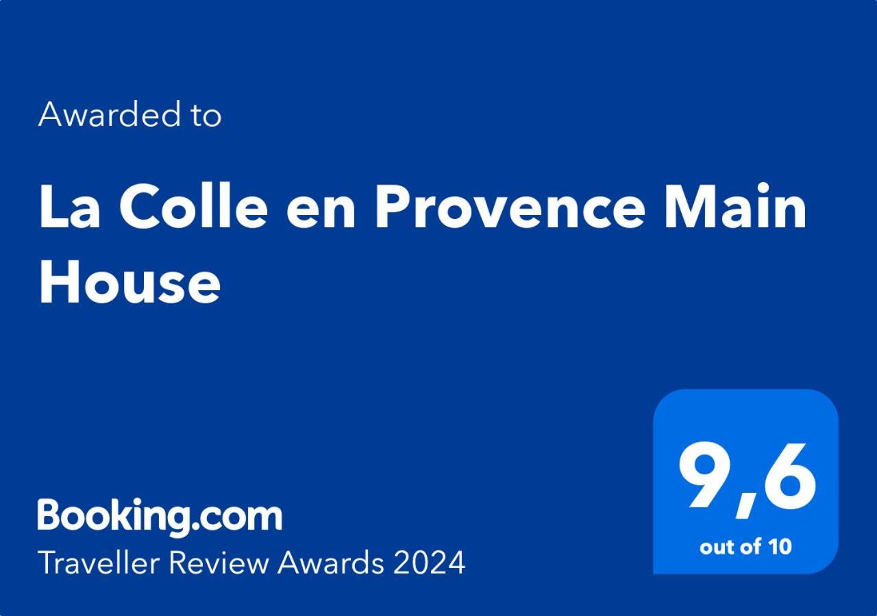 فيلا La Colle En Provence Main House Sigonce المظهر الخارجي الصورة